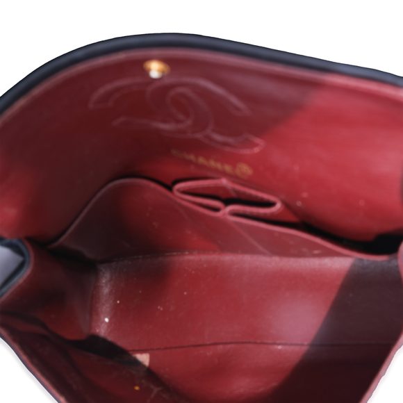 Chanel Vintage Navy Lambskin Small Classic Flap - Picture 8 of 8